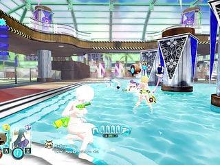 Lass uns am Strand spielen - Sex mit einer süssen Brünette mit kleinen Brüsten und einem sexy Knackarsch