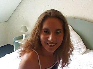 Die hübsche chantila de Santos beim ersten Pornocasting