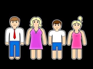 Stieftochter wird nach der Dusche gefickt