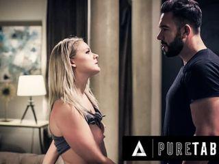 Taboo Teen und Mann treiben es in der Dusche