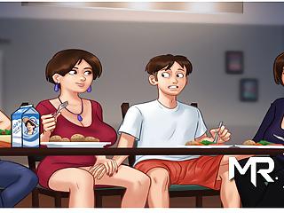 Zwei reife Frauen spielen mit ihren Händen