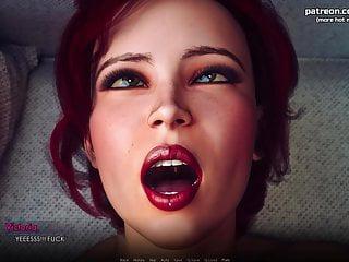 Der geile Sex mit dem scharfen rothaarigen Babe - Asian Porno