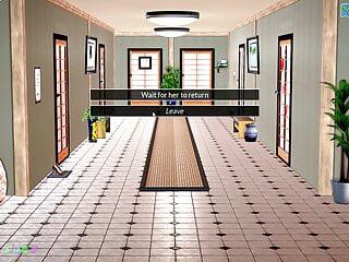 Mywife Club heisse Brünette reitet auf dem Schwanz ihres Chefs